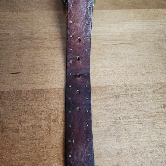 Old Navy Genuine Leather Brown Belt - Picture 3 of 4